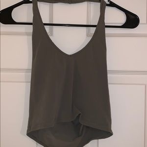Olive Green Tank Top